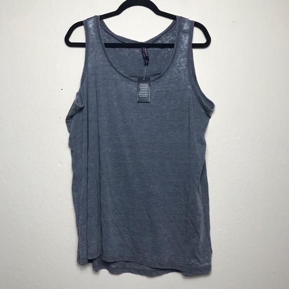 torrid Tops - Torrid NWT Gray Burnout Tank - size 2